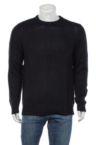 Ανδρικό πουλόβερ Jack & Jones, Μέγεθος XL, Χρώμα Μπλέ, 51% βαμβάκι, 49%ακρυλικό, Τιμή 15,15 €