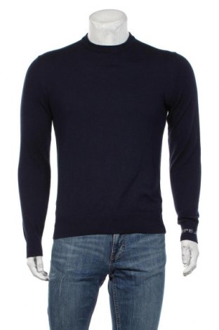 Pánský svetr  Pepe Jeans, Velikost XS, Barva Modrá, 94% bavlna, 3% vlna, 3% kašmír , Cena  1 991,00 Kč