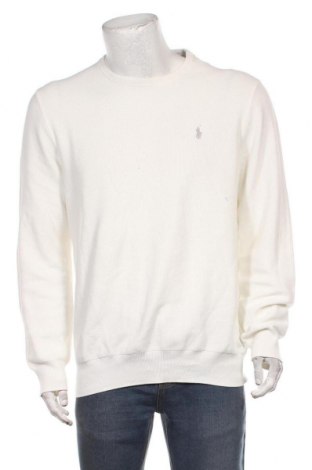 Ανδρικό πουλόβερ Ralph Lauren, Μέγεθος L, Χρώμα Λευκό, Βαμβάκι, Τιμή 68,38 €