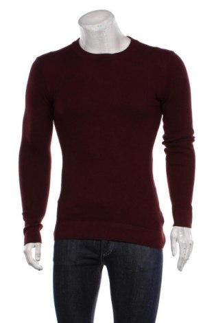Мъжки пуловер Reserved, Размер M, Цвят Червен, Памук, Цена 53,00 лв.