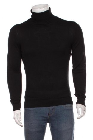 Ανδρικό πουλόβερ Tom Tailor, Μέγεθος XS, Χρώμα Μαύρο, 50% βαμβάκι, 50% μοντάλ, Τιμή 15,15 €