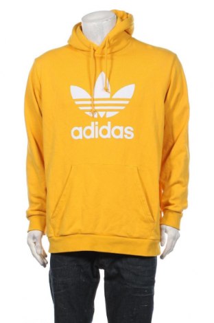 Мъжки суичър Adidas Originals, Размер XL, Цвят Жълт, Памук, Цена 39,20 лв.