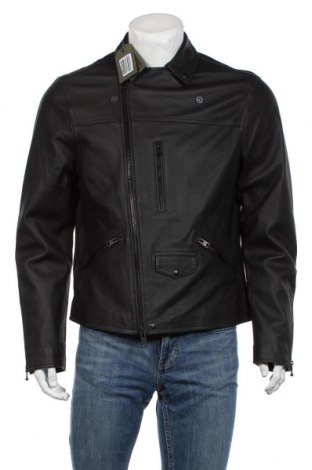 Pánská kožená bunda  AllSaints, Velikost XL, Barva Černá, Pravá kůže, Cena  4 357,00 Kč