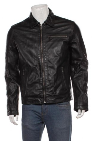 Pánská kožená bunda  Lee Cooper, Velikost L, Barva Černá, Pravá kůže, Cena  4 002,00 Kč