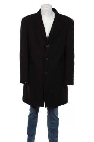 Ανδρικά παλτό Angelo Litrico, Μέγεθος 3XL, Χρώμα Μαύρο, 60% μαλλί, 38% πολυεστέρας, 2% άλλα υλικά, Τιμή 86,60 €