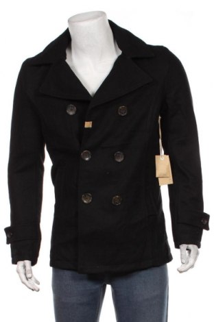 Pánský kabát  Arvust, Velikost M, Barva Černá, 50% vlna, 50% polyester, Cena  1 371,00 Kč