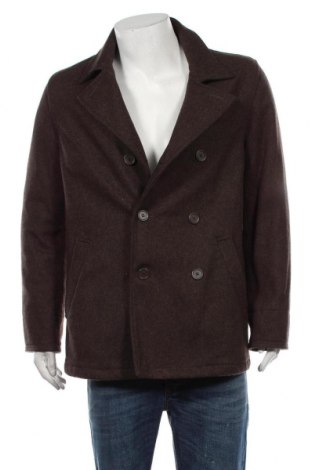 Мъжко палто Gap, Размер S, Цвят Кафяв, 77% вълна, 21% полиамид, 2% други тъкани, Цена 67,00 лв.