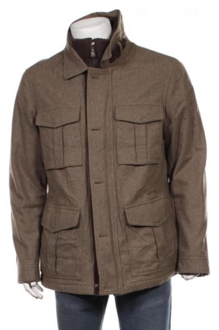 Pánský kabát  Henry Cotton's, Velikost XL, Barva Hnědá, 75% vlna, 25% polyamide, Cena  2 328,00 Kč