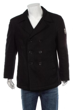 Мъжко палто TCM, Размер L, Цвят Черен, Памук, Цена 84,00 лв.