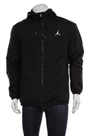 Мъжко спортно яке Air Jordan Nike, Размер M, Цвят Черен, Полиестер, Цена 123,60 лв.