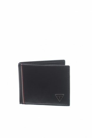 Πορτοφόλι Guess, Χρώμα Μαύρο, Γνήσιο δέρμα, Τιμή 23,27 €
