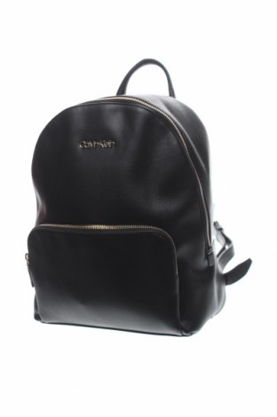 Σακίδιο πλάτης Calvin Klein, Χρώμα Μαύρο, Δερματίνη, Τιμή 46,73 €