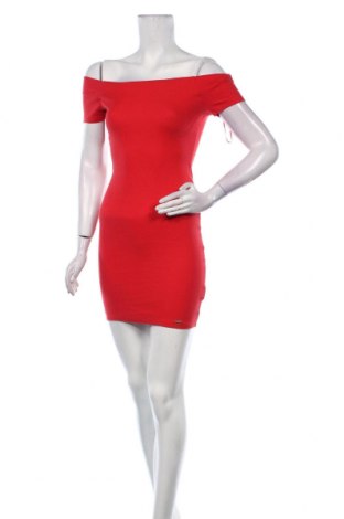 Φόρεμα Mohito, Μέγεθος XS, Χρώμα Κόκκινο, 48% βαμβάκι, 48% μοντάλ, 4% ελαστάνη, Τιμή 26,45 €