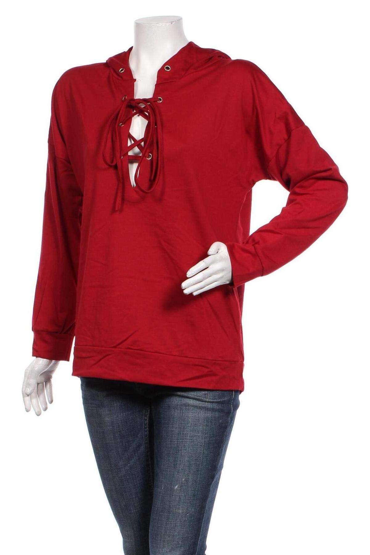 Дамска блуза, Размер M, Цвят Червен, Цена 12,25 лв.