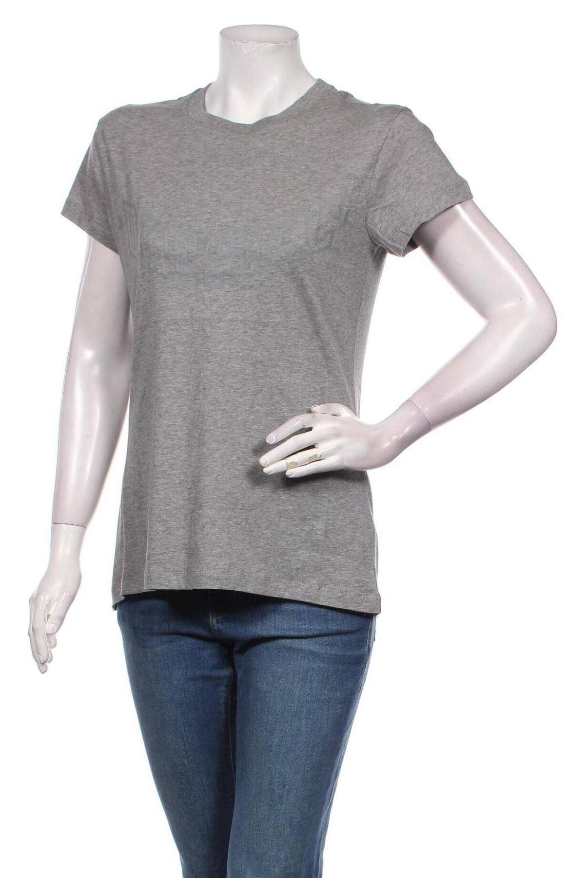 Γυναικείο t-shirt Diesel, Μέγεθος M, Χρώμα Γκρί, Βαμβάκι, Τιμή 28,10 €