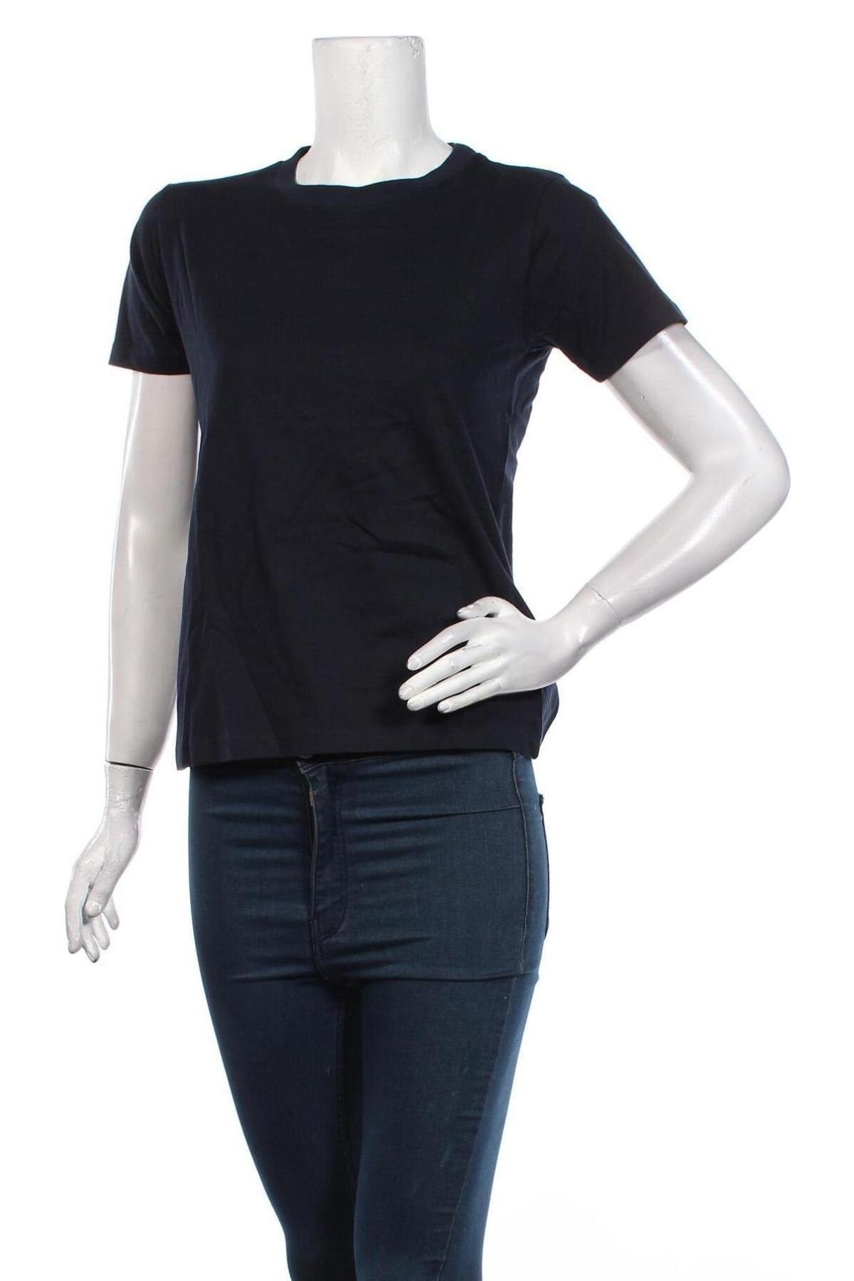 Γυναικείο t-shirt Ginger, Μέγεθος S, Χρώμα Μπλέ, Βαμβάκι, Τιμή 8,76 €