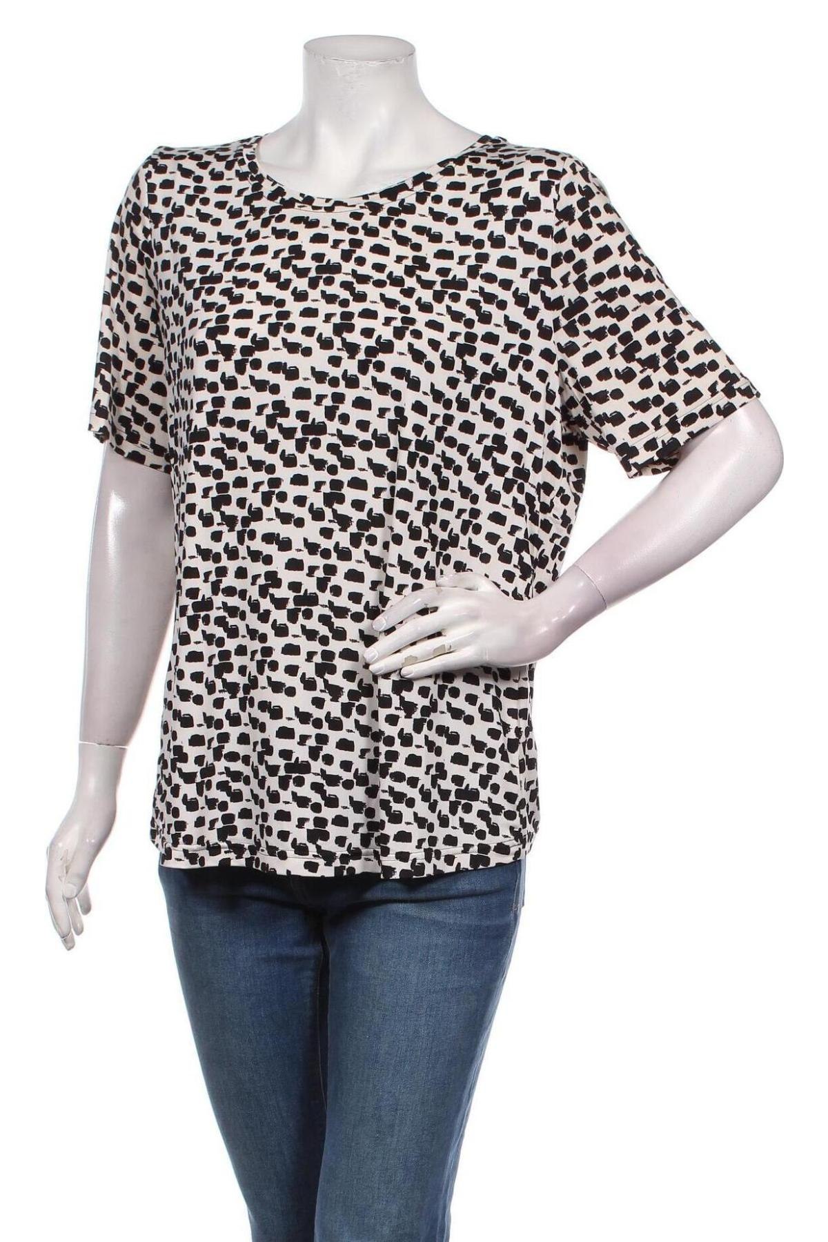 Γυναικείο t-shirt Helena Vera, Μέγεθος XL, Χρώμα Πολύχρωμο, 94% πολυεστέρας, 6% ελαστάνη, Τιμή 7,04 €