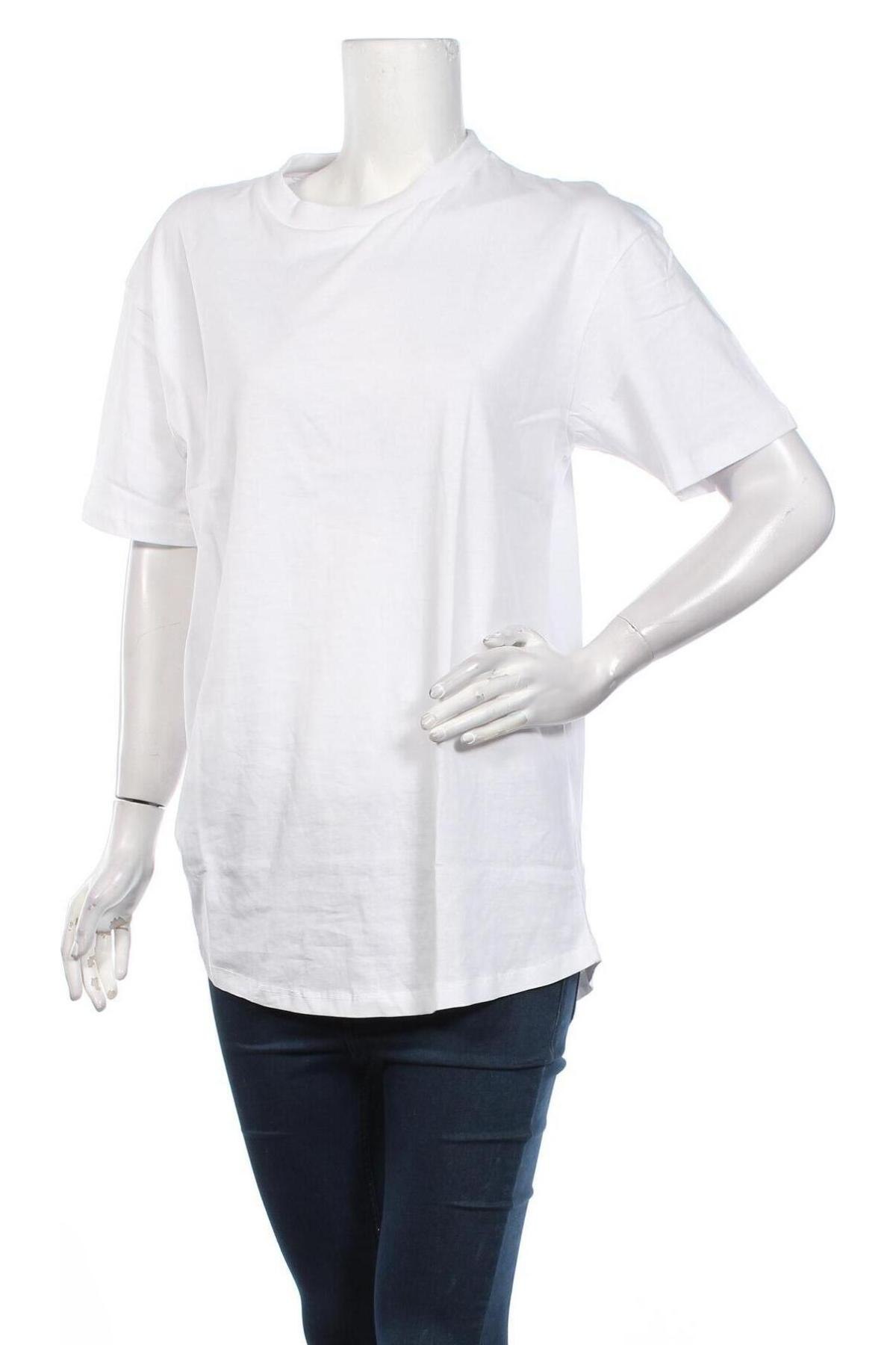 Γυναικείο t-shirt Nominal, Μέγεθος M, Χρώμα Λευκό, Βαμβάκι, Τιμή 8,84 €