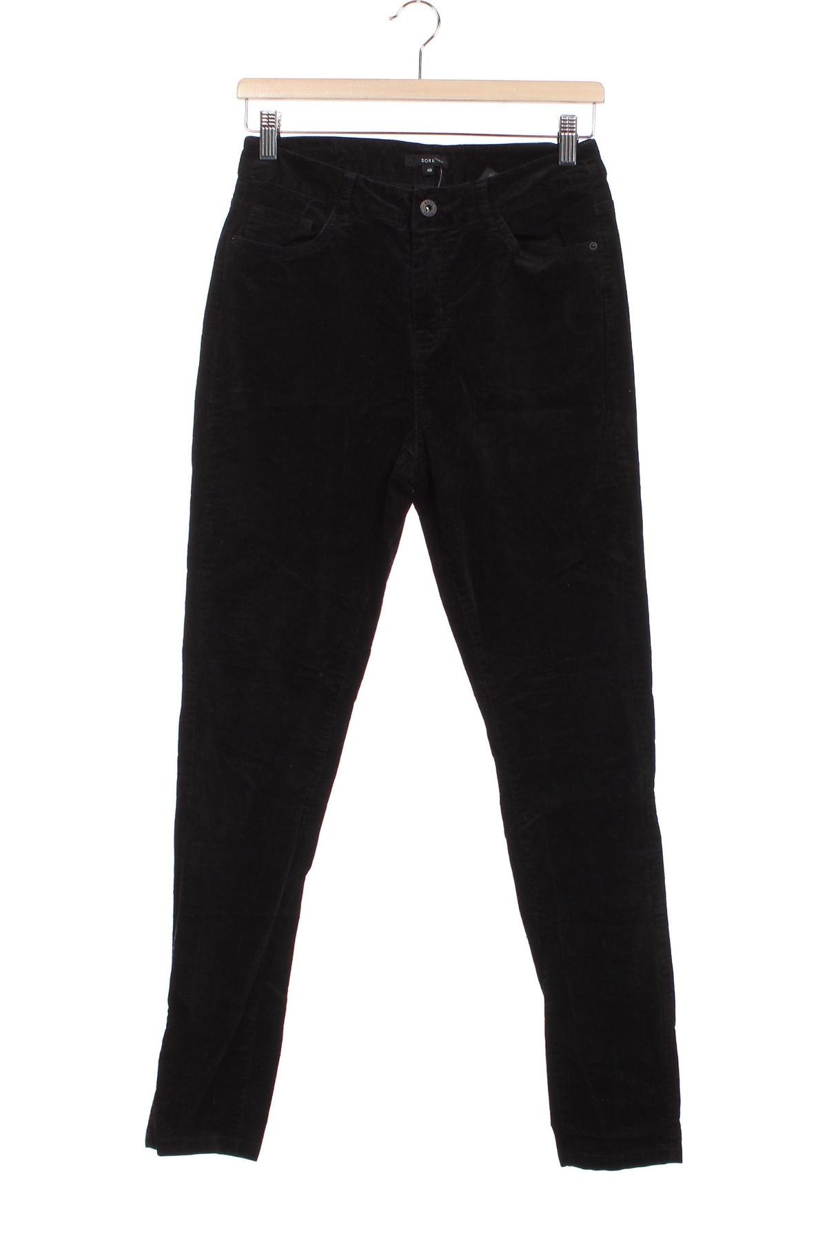 Γυναικείο παντελόνι Sora, Μέγεθος S, Χρώμα Μαύρο, Τιμή 5,07 €