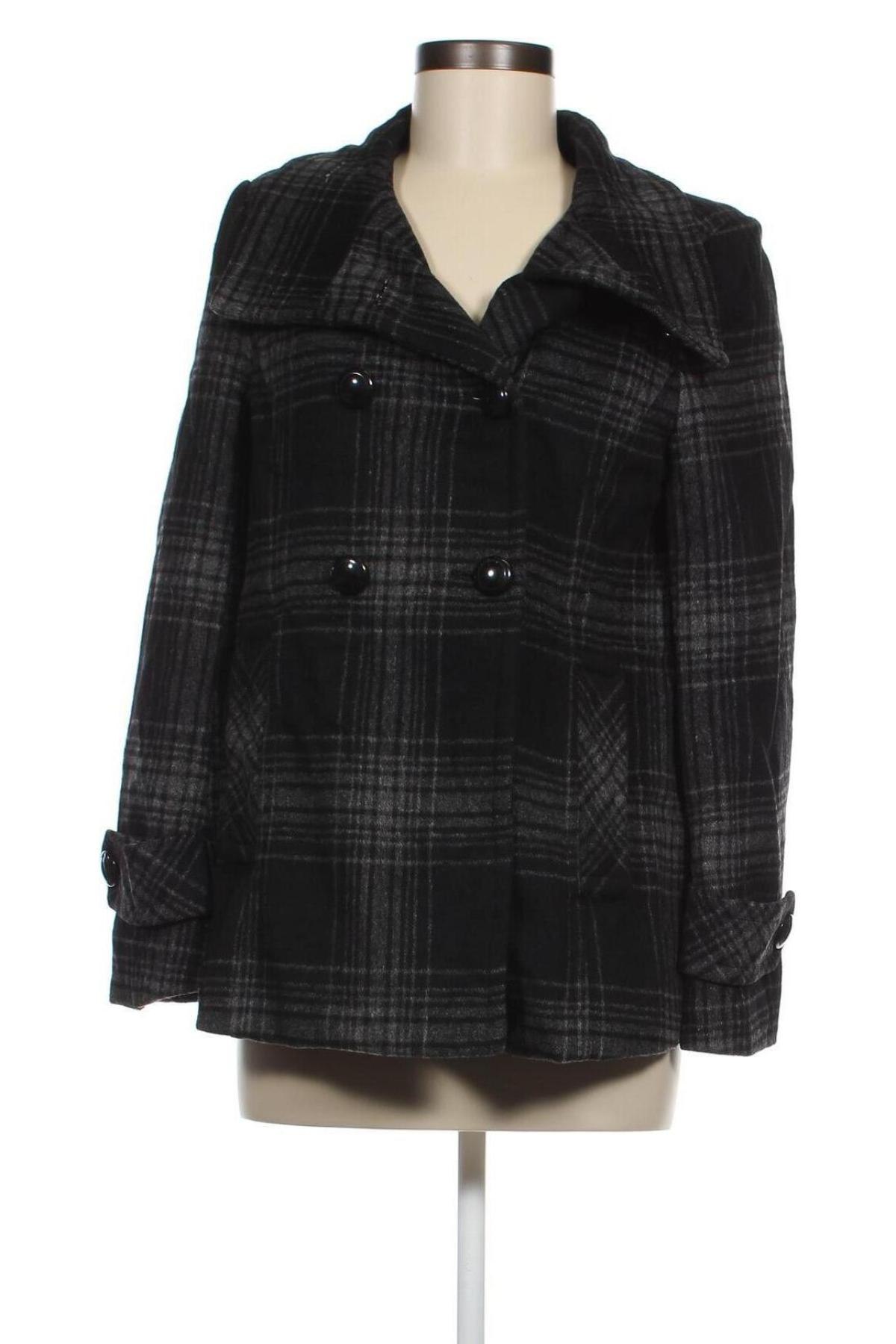 Γυναικείο παλτό Bossini, Μέγεθος M, Χρώμα Γκρί, Τιμή 86,60 €