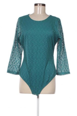Γυναικεία μπλούζα-Κορμάκι Naf Naf, Μέγεθος XL, Χρώμα Πράσινο, Τιμή 6,68 €