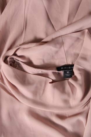 Γυναικεία μπλούζα Amisu, Μέγεθος XS, Χρώμα  Μπέζ, Τιμή 1,94 €