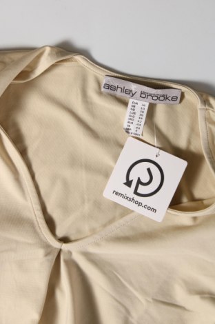 Γυναικεία μπλούζα Ashley Brooke, Μέγεθος S, Χρώμα  Μπέζ, Τιμή 15,98 €