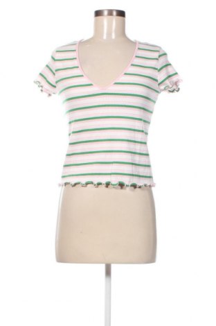Γυναικεία μπλούζα Bershka, Μέγεθος L, Χρώμα Πολύχρωμο, Τιμή 5,43 €