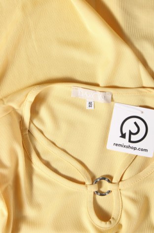 Дамска блуза Daxon, Размер L, Цвят Жълт, Цена 31,00 лв.