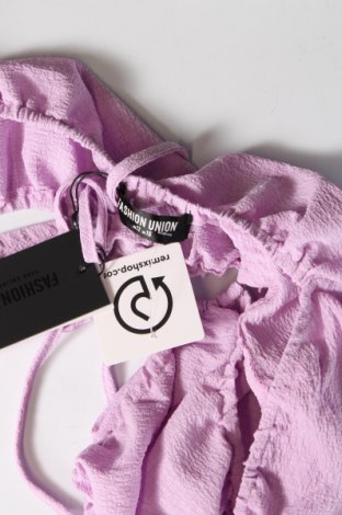 Γυναικεία μπλούζα Fashion Union, Μέγεθος XL, Χρώμα Βιολετί, Τιμή 3,34 €