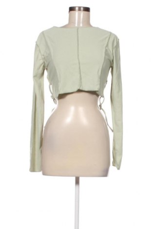 Дамска блуза Fashionkilla, Размер L, Цвят Зелен, Цена 4,34 лв.