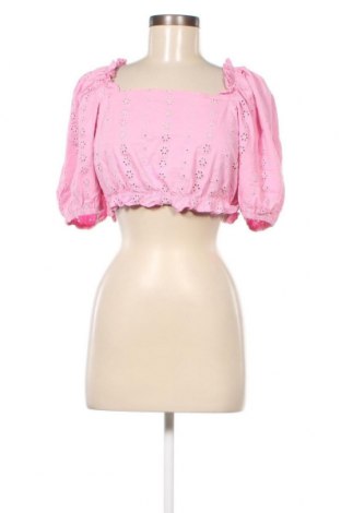 Дамска блуза Gina Tricot, Размер L, Цвят Розов, Цена 6,40 лв.