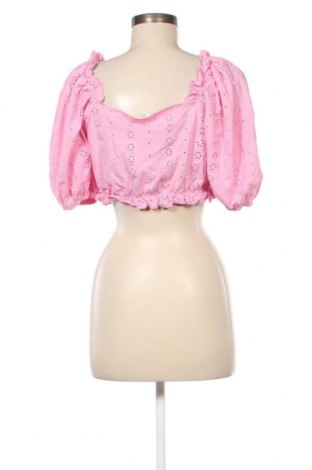 Дамска блуза Gina Tricot, Размер L, Цвят Розов, Цена 10,80 лв.