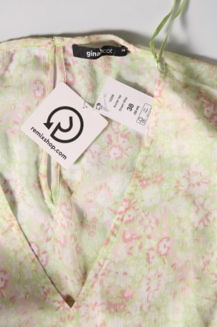Дамска блуза Gina Tricot, Размер M, Цвят Зелен, Цена 7,60 лв.