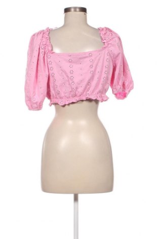 Дамска блуза Gina Tricot, Размер L, Цвят Розов, Цена 10,80 лв.