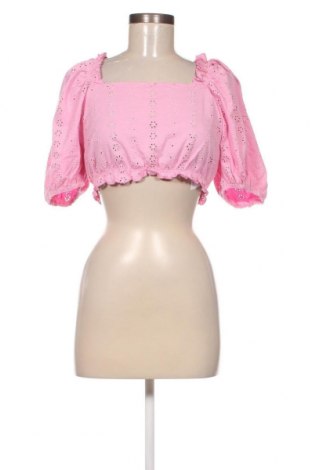 Дамска блуза Gina Tricot, Размер L, Цвят Розов, Цена 11,20 лв.