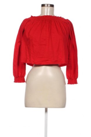 Дамска блуза H&M Divided, Размер S, Цвят Червен, Цена 3,80 лв.