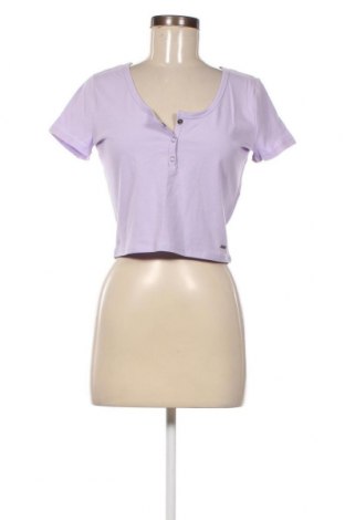 Damen Shirt Hollister, Größe L, Farbe Lila, Preis 3,34 €
