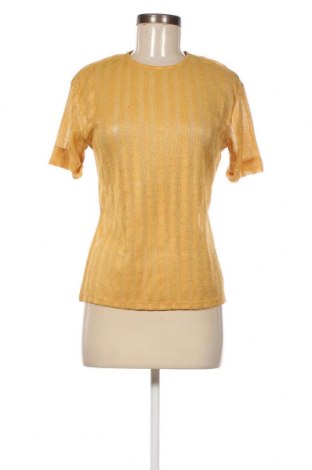 Γυναικεία μπλούζα Lefties, Μέγεθος S, Χρώμα Χρυσαφί, Τιμή 5,27 €