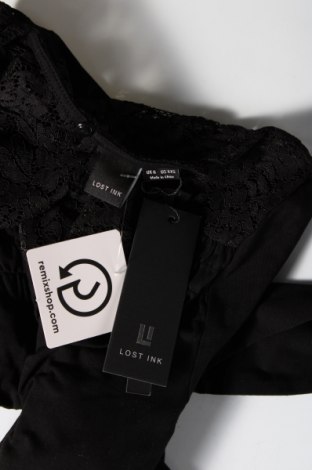 Γυναικεία μπλούζα Lost Ink, Μέγεθος XS, Χρώμα Μαύρο, Τιμή 4,08 €