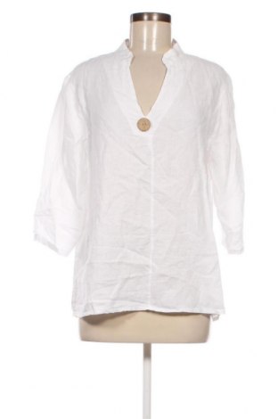 Дамска блуза Made In Italy, Размер L, Цвят Бял, Цена 31,00 лв.