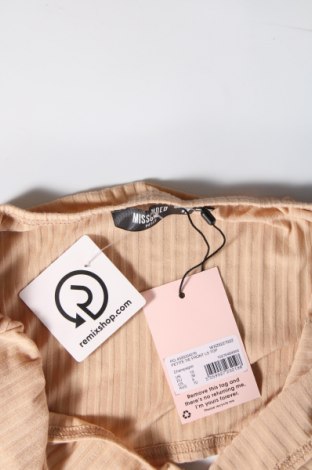 Damen Shirt Missguided, Größe M, Farbe Beige, Preis 2,40 €