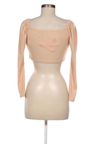 Γυναικεία μπλούζα Missguided, Μέγεθος M, Χρώμα  Μπέζ, Τιμή 3,52 €