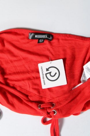 Γυναικεία μπλούζα Missguided, Μέγεθος M, Χρώμα Κόκκινο, Τιμή 15,98 €