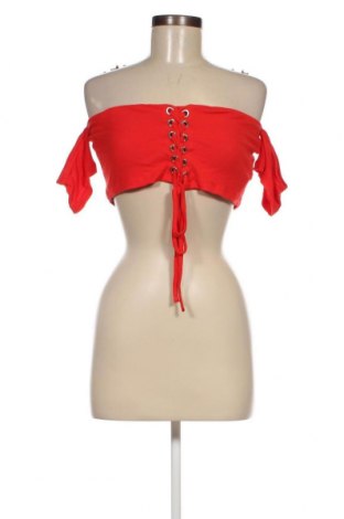 Γυναικεία μπλούζα Missguided, Μέγεθος M, Χρώμα Κόκκινο, Τιμή 3,36 €