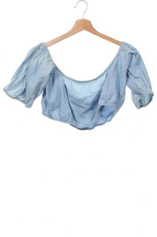 Дамска блуза Missguided, Размер M, Цвят Син, Цена 6,20 лв.