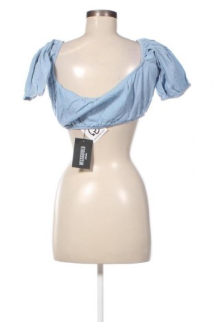 Damen Shirt Missguided, Größe M, Farbe Blau, Preis € 3,20