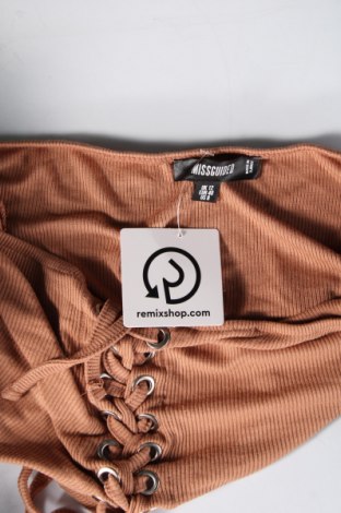 Damen Shirt Missguided, Größe M, Farbe Beige, Preis 3,20 €