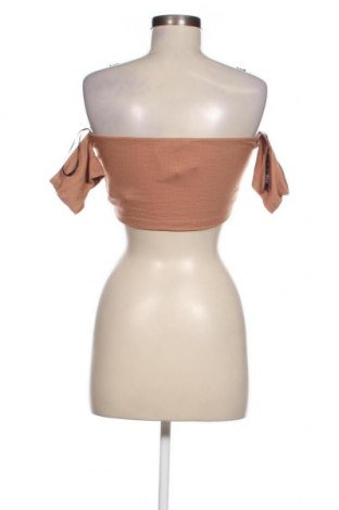 Γυναικεία μπλούζα Missguided, Μέγεθος M, Χρώμα  Μπέζ, Τιμή 3,36 €