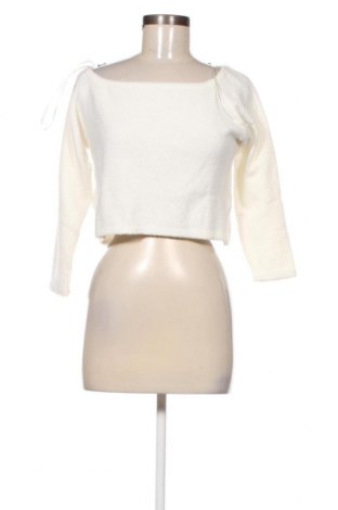 Damen Shirt Monki, Größe L, Farbe Weiß, Preis 4,29 €